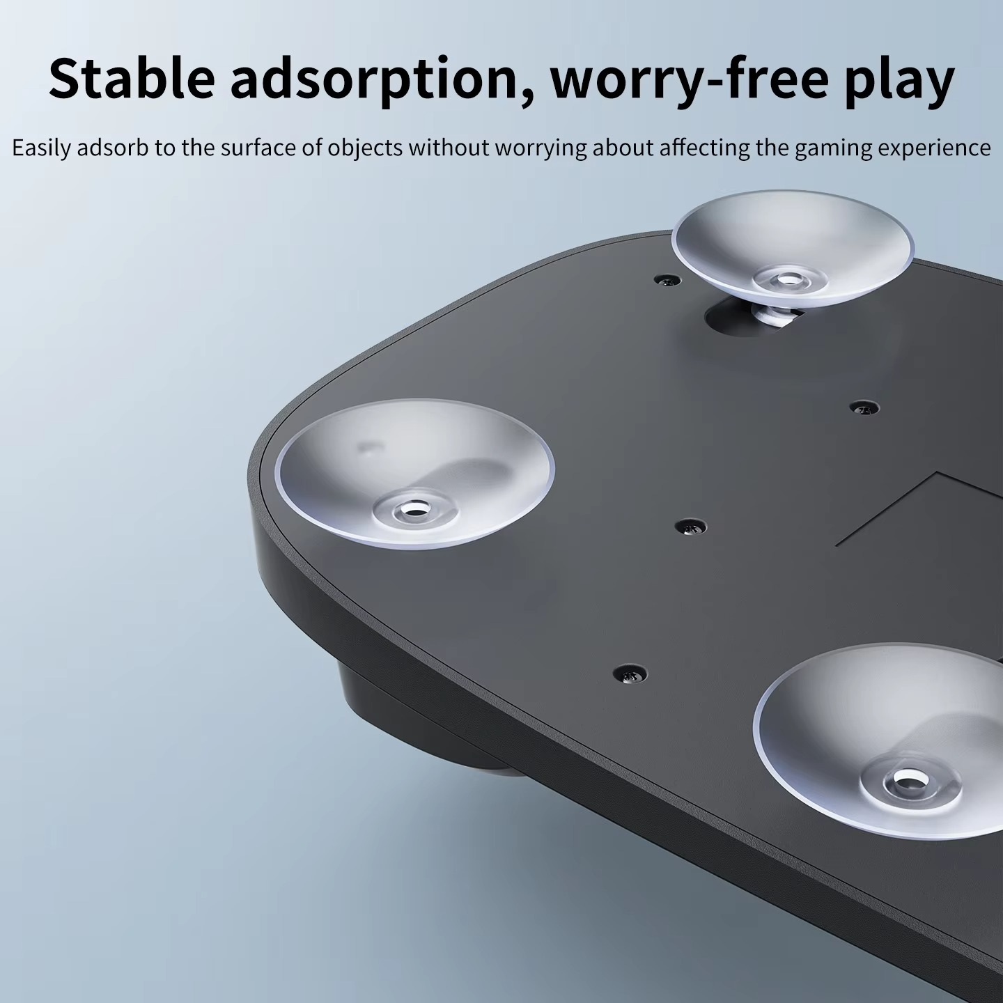 HONCAM Universal Racing Wheel Stand for Switch & Switch2 Joycon Game Wheel Controller with Secure Suction cup base for NS2 acces