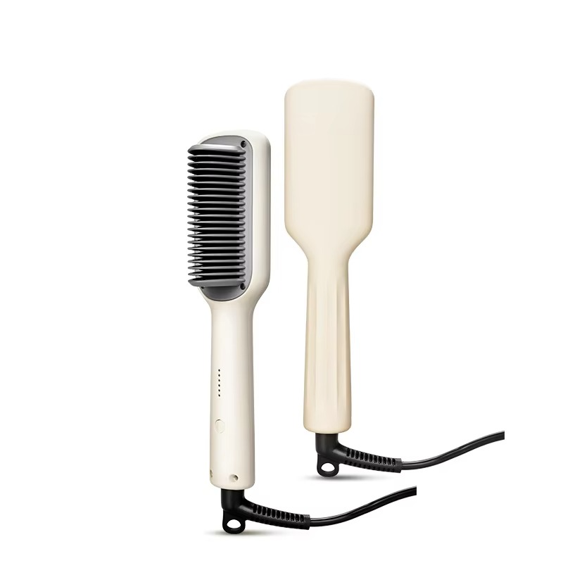 3 in 1 Hair Straightener, Heating Brush, Professional Quick Heating Electric Comb, Hair Straightener, Anti-scalding Styling Tool