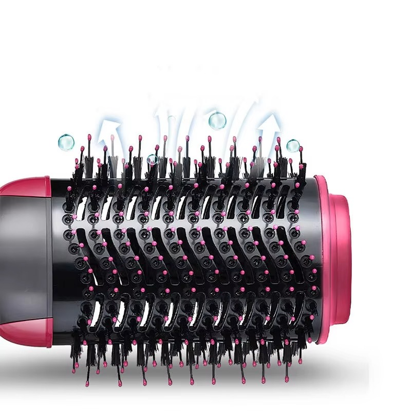Dual Voltage 100-240V Hair Dryer Brush Straightener Curler Comb Electric Blow Roller Styler Upgraded Version