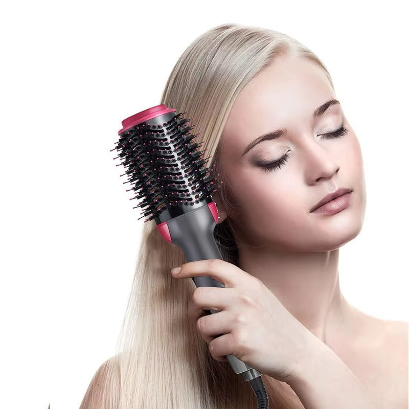 Dual Voltage 100-240V Hair Dryer Brush Straightener Curler Comb Electric Blow Roller Styler Upgraded Version
