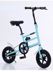 Lightweight Folding Bike - Mini Commuter Bicycle for School & Travel, Portable Kids/Teens Bike