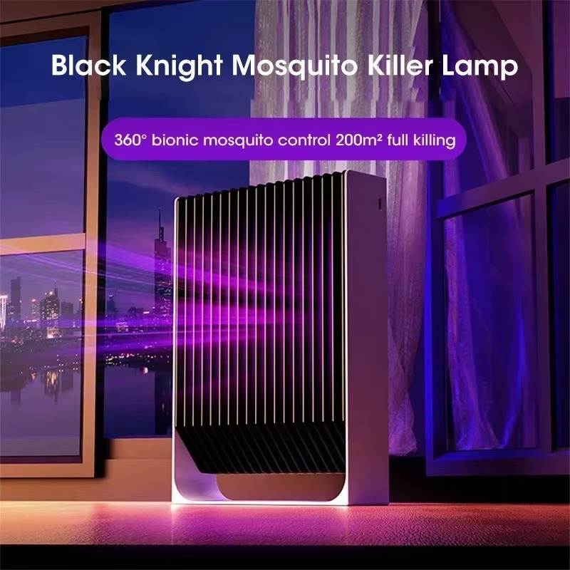 Smart Light-sensitive Mosquito Lamp UV Wall-mounted Mosquito Killer Electric Shock Physical Mosquito Killer Silent Fly Maker