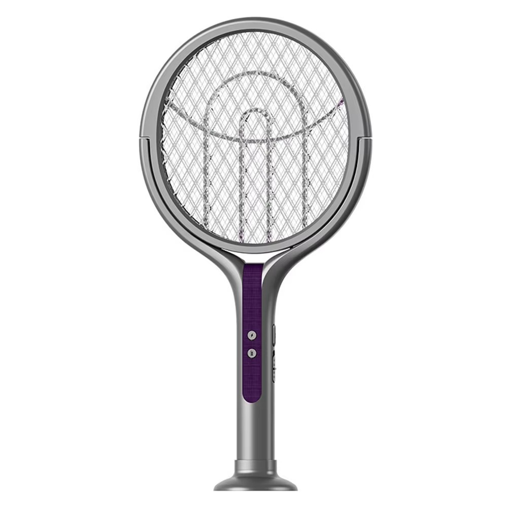 Rotating Head Bug Zapper Racket Rechargeable Mosquito Swatter Fly Killer and Mosquito Trap Lamp for Indoor and Outdoor