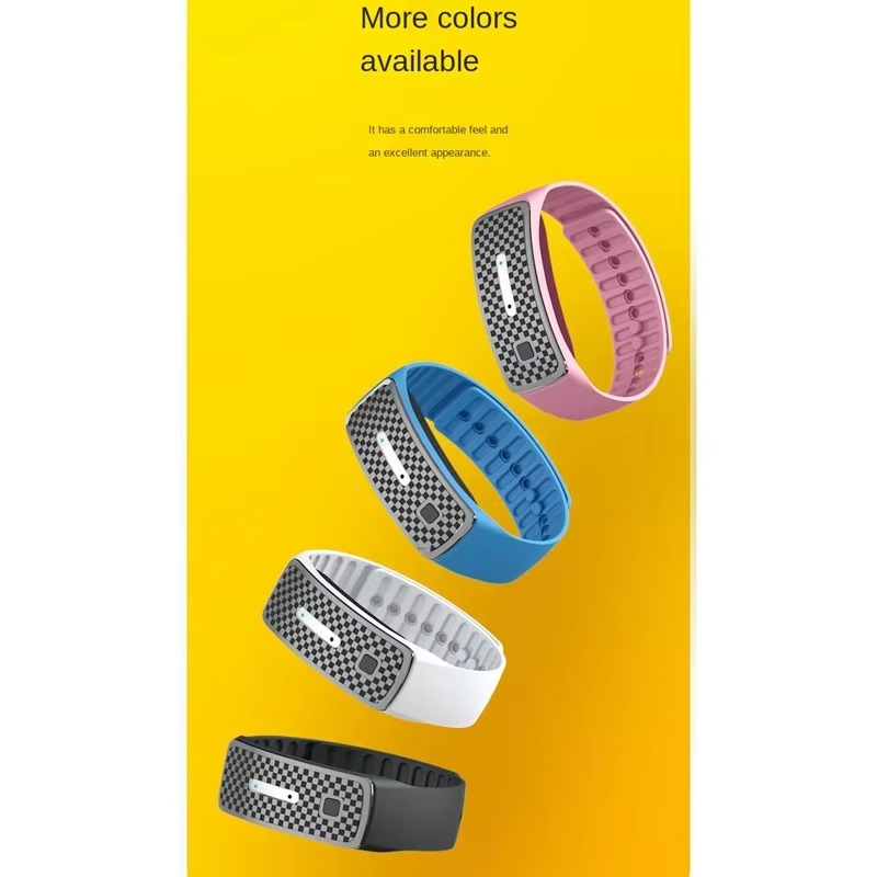 A99G-Ultrasonic Mosquito Repellent Bracelet USB Rechargeable Anti Mosquito Repellent Wristband For Adults And Children