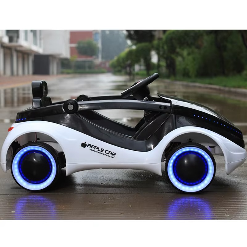Flash wheel Children Electric Car Double Door Remote Control Swing Car Can Sit Chargeable Ride On Toys Car 1-6years old