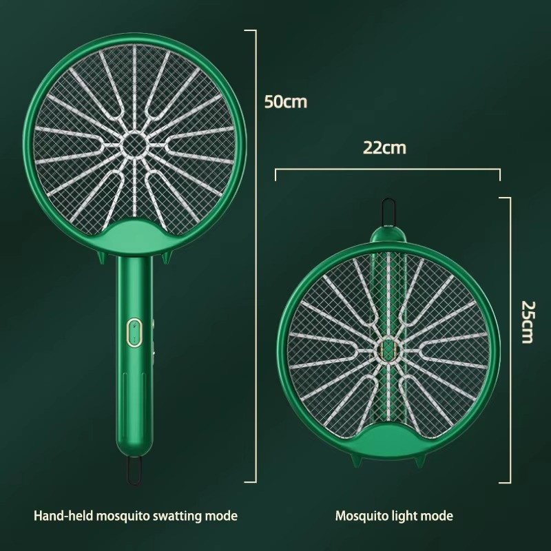 Xiaomi 3000V Electric Mosquito Racket Mosquito Killer Lamp USB Rechargeable Foldable Mosquito Swatter Fly Swatter Mosquito Trap