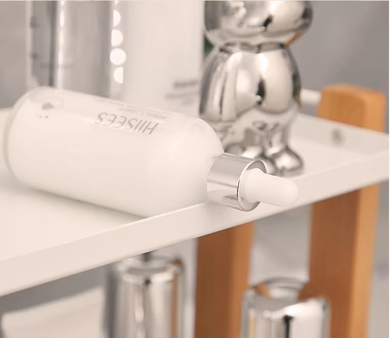Bathroom Counter Organizer With Coffee Station Cosmetic Holder and Storage Shelf for Vanity and Countertop Kitchen Accessories
