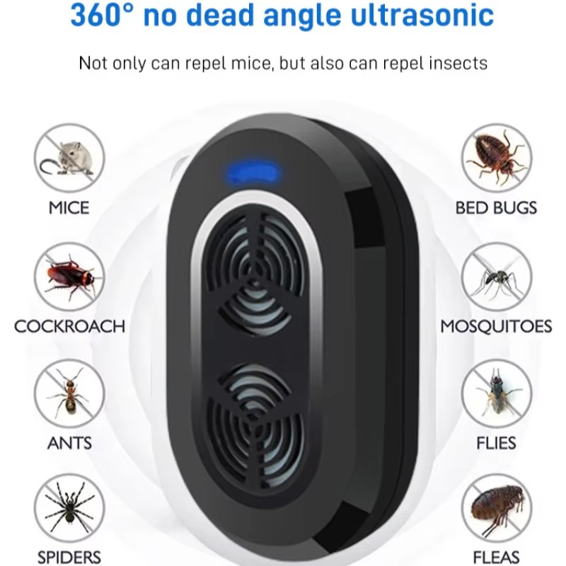 Ultrasonic Mouse Repeller Home Pest Control Electronic Mouse Repellent