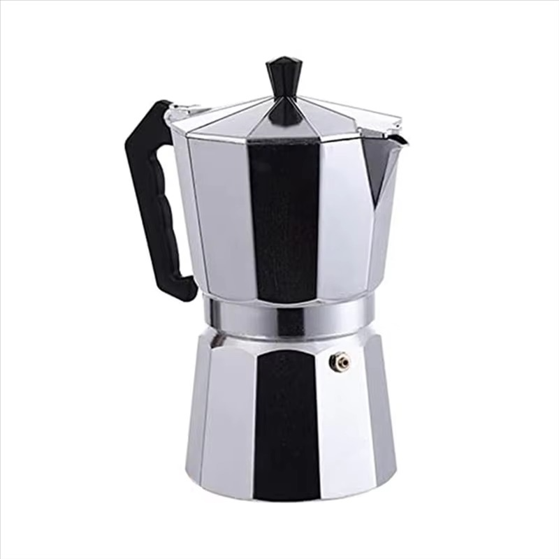 Stovetop Espresso Maker Coffee Pot For Great Flavored Espresso For Electric Stovetop