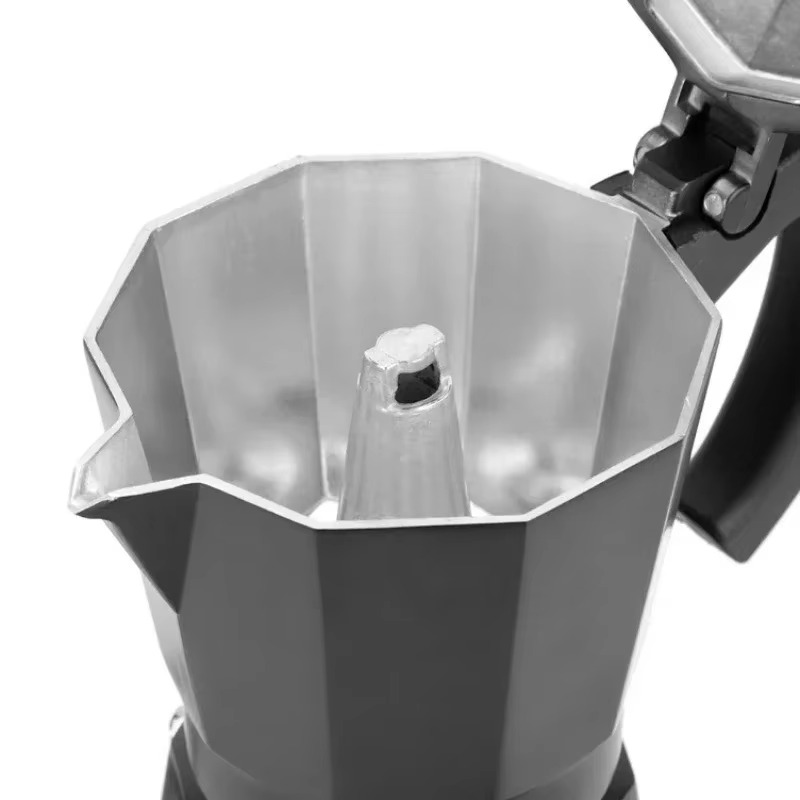 220v/110V 300ml Aluminum Electric Moka Pot 6 Cups Italian Espresso Maker Fast and Convenient Electric Coffee Pot Barista Tools