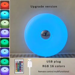 Bauhaus Table Lamps USB Plug Bedroom Bedside Lamps Wall Lamps Donut Ambiance Lamps Living Room Restaurant Decorative Lighting