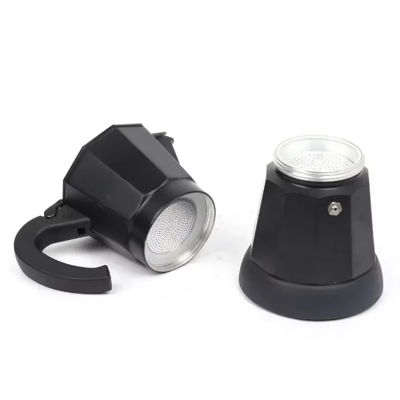 220v/110V 300ml Aluminum Electric Moka Pot 6 Cups Italian Espresso Maker Fast and Convenient Electric Coffee Pot Barista Tools