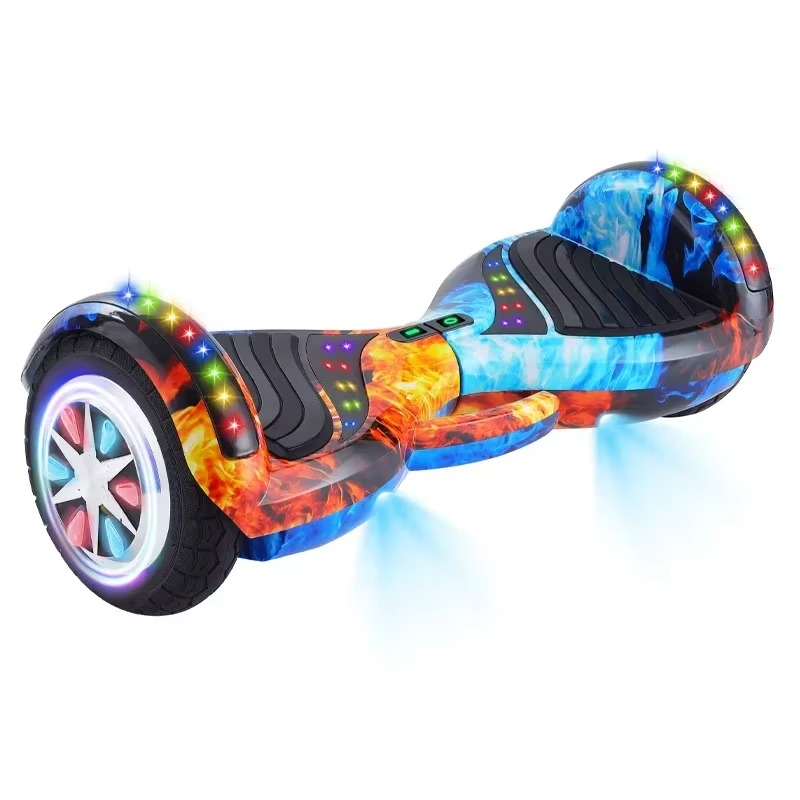 Smart Electric 6.5 Inch Two Wheel Self-Balancing Bluetooth Skateboard Balance Scooters Hover Boards Scooter – LED-light