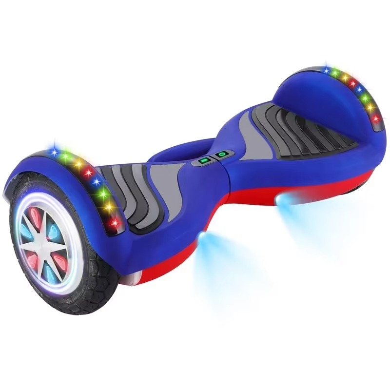 Smart Electric 6.5 Inch Two Wheel Self-Balancing Bluetooth Skateboard Balance Scooters Hover Boards Scooter – LED-light