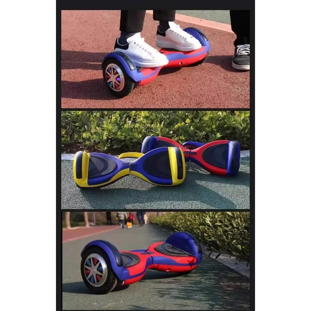 Smart Electric 6.5 Inch Two Wheel Self-Balancing Bluetooth Skateboard Balance Scooters Hover Boards Scooter – LED-light