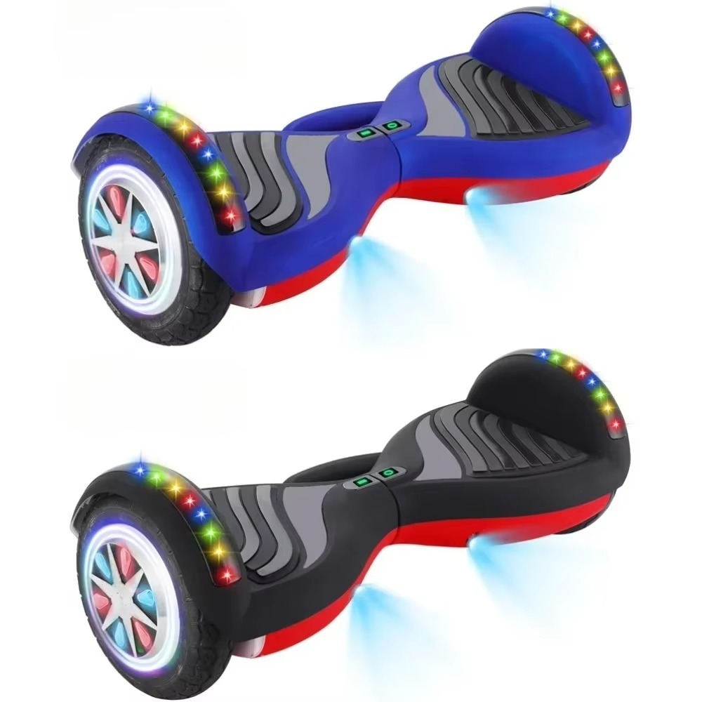 Smart Electric 6.5 Inch Two Wheel Self-Balancing Bluetooth Skateboard Balance Scooters Hover Boards Scooter – LED-light
