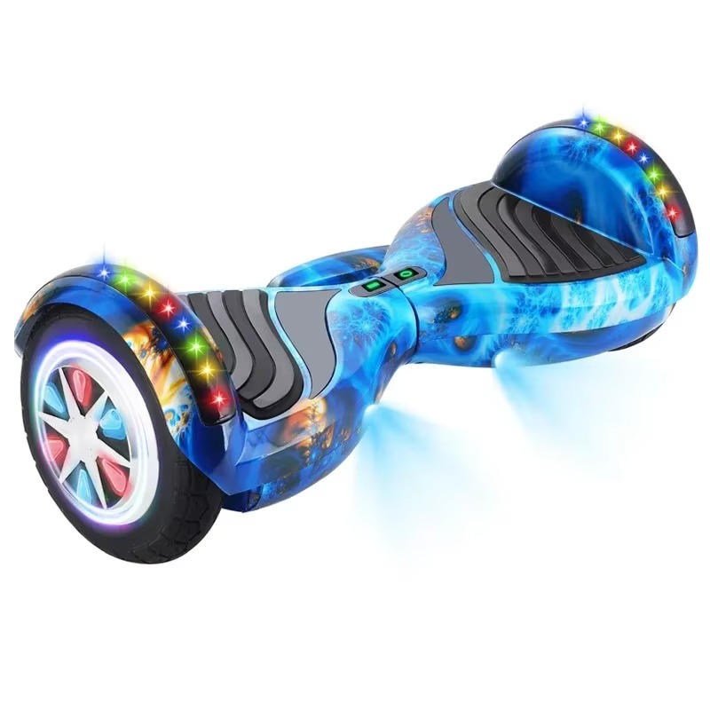 Smart Electric 6.5 Inch Two Wheel Self-Balancing Bluetooth Skateboard Balance Scooters Hover Boards Scooter – LED-light