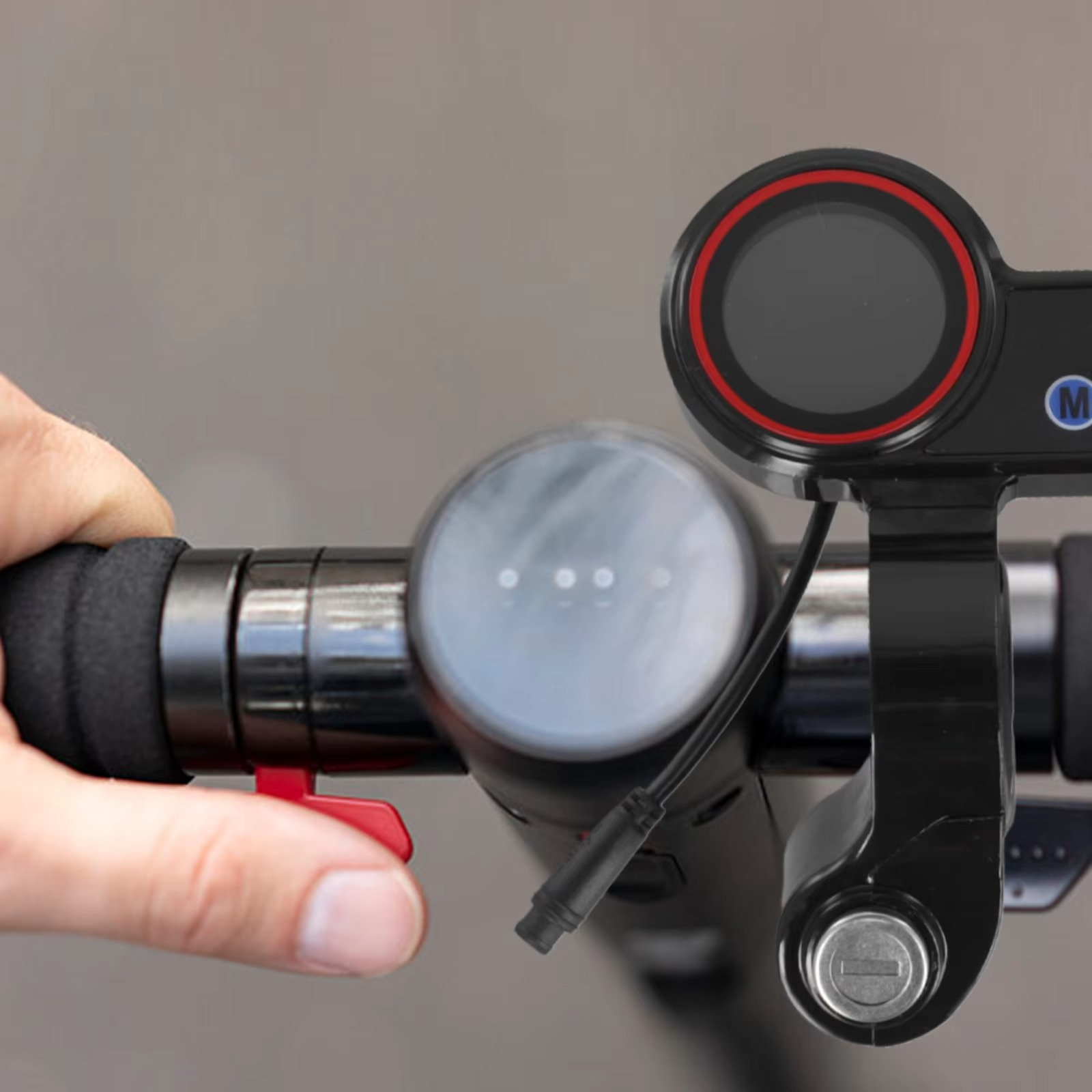 Screen Visibility Dashboard Accessories Black LCD Display For Electric Scooter Hoverboard Custom Fit Design Daily Ride Endurance