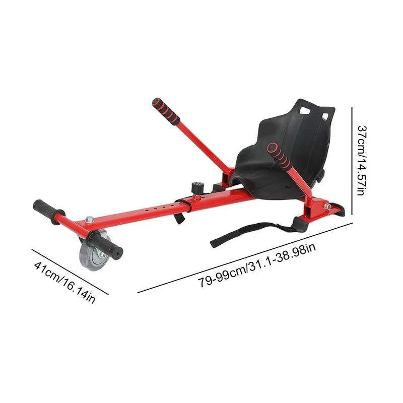 Hoverboard Seat Attachment Gokart Accessories Adjustable Frame For 6.5 -10 Inch Self Balancing Scooter