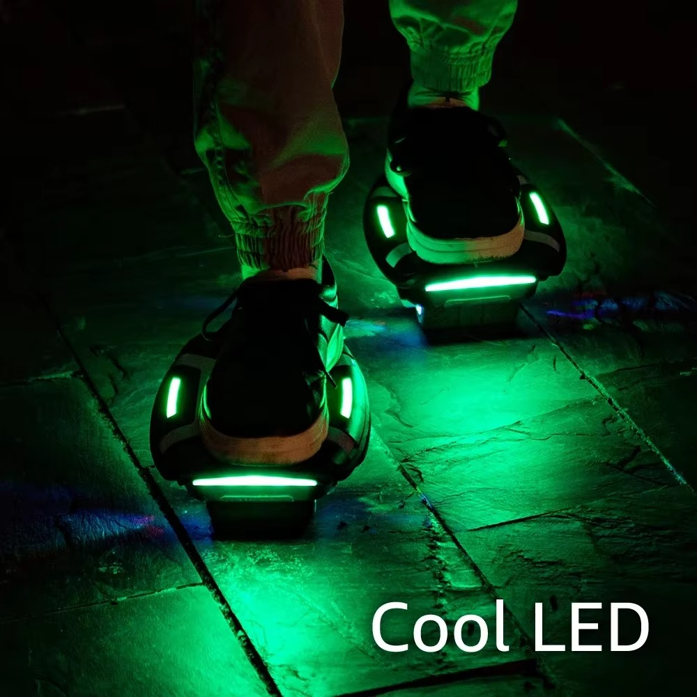 2025 New Design Adults Hovershoes 3.5 Inch Hover Shoes Balance Scooter Electrical Skateboard One Wheel Gyroshoes