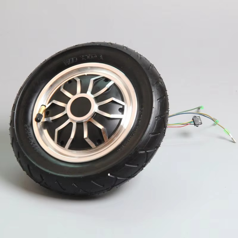 36V 350W Hub Motor Wheel Tire 10" Smart Self Balancing Electric Scooter Hoverboard Motor Wheel Replacement Parts Accessories