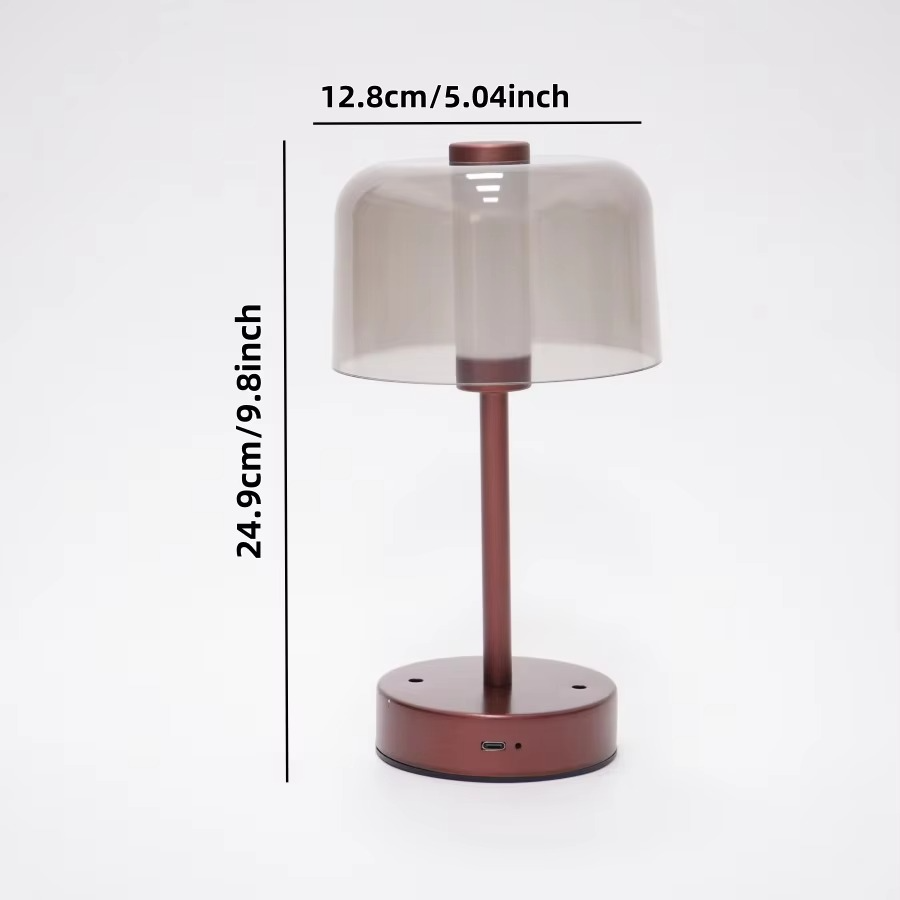 1PC USB Powered Eye-Protection Desk Lamp with Tri-Color Adjustable Lighting for Study Bedroom Living Room Office Dormitory