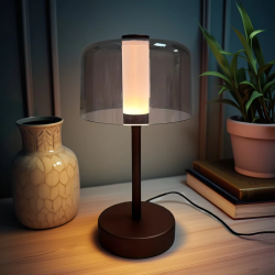 1PC USB Powered Eye-Protection Desk Lamp with Tri-Color Adjustable Lighting for Study Bedroom Living Room Office Dormitory