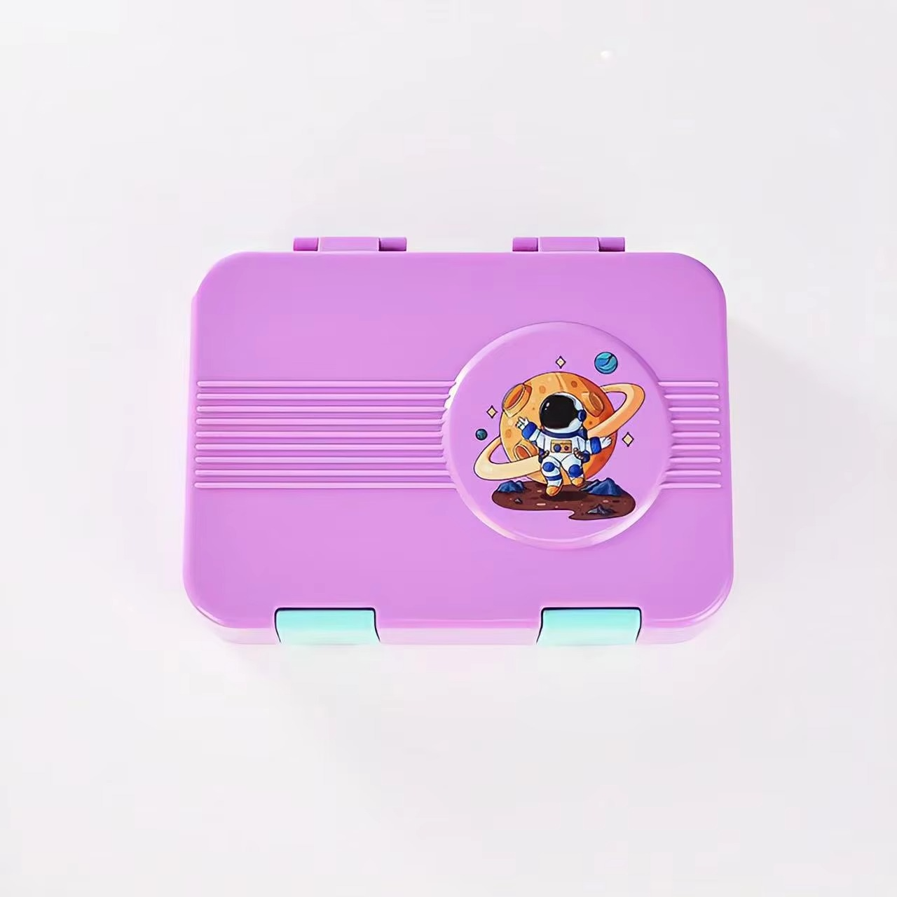 Double Buckle Tritan Bento Box / Portable Lunch Box / Microwave-Safe Freshness Preservation Meal Container for Students & Kids