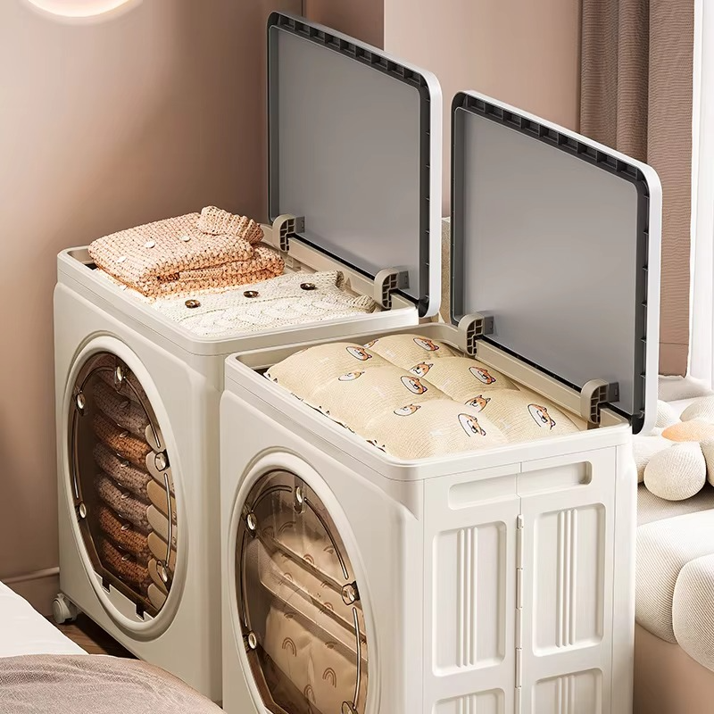 Clothes storage box large capacity storage basket storage cabinet