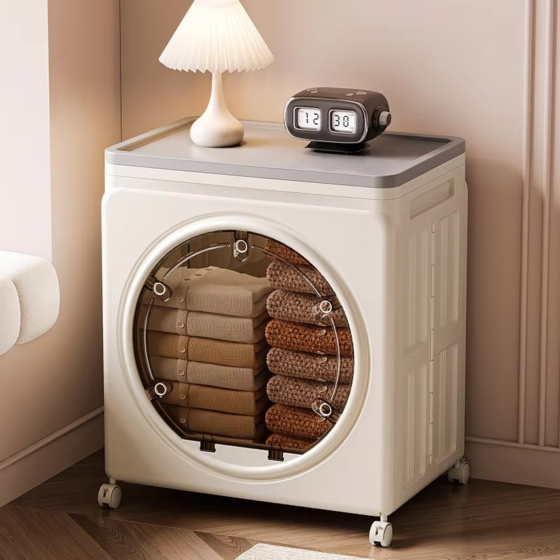 Clothes storage box large capacity storage basket storage cabinet