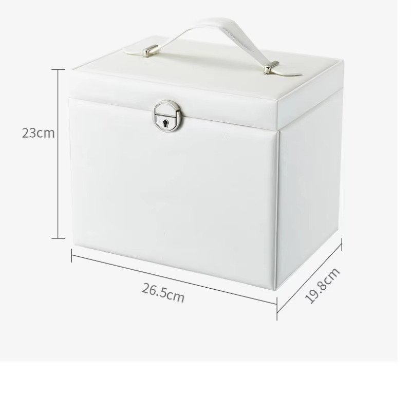 Large jewelry box Storage box storage boxes Vanity organizer jewelers for jewelry organizer Jewelry organizer home organizer