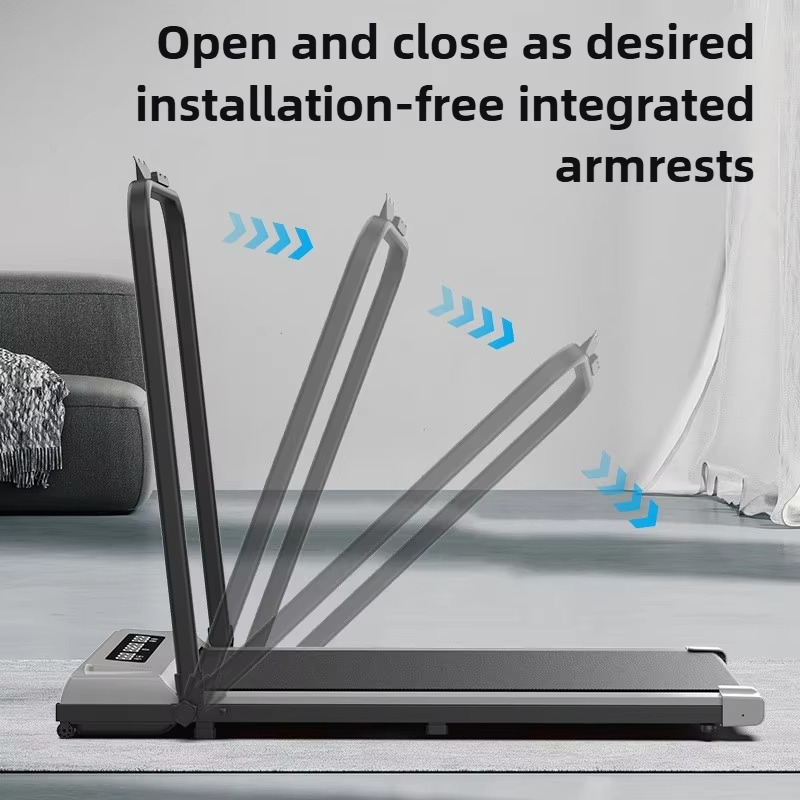 Treadmill Home Walking Mat Foldable with Silent Folding Wireless Remote Control and Bluetooth Speaker Walking Pad
