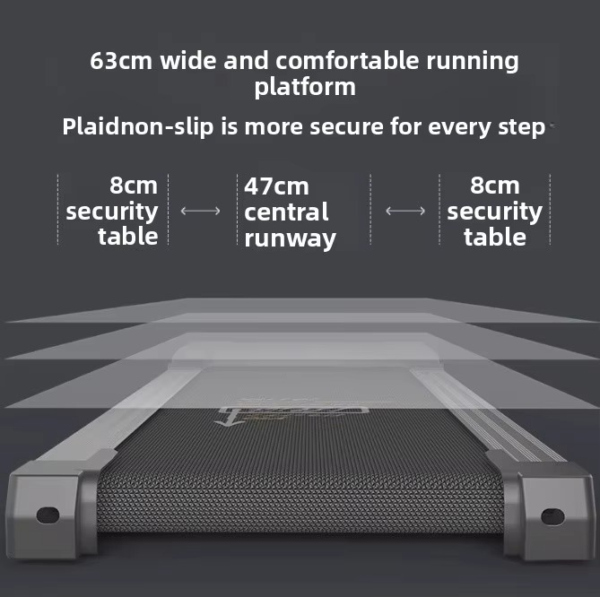 Treadmill Household Model Small Foldable Multi-function Silent Family Indoor Gym