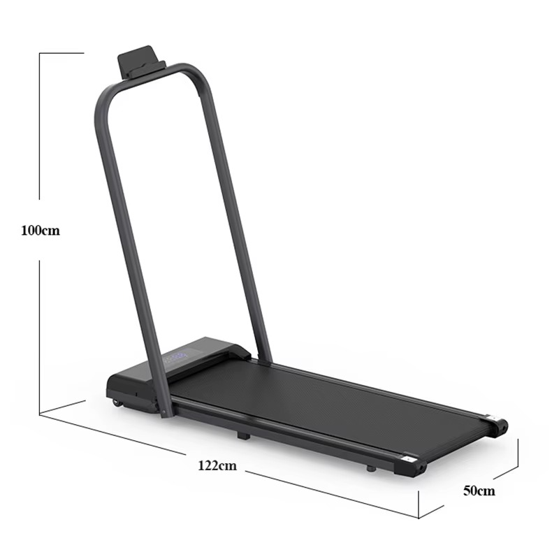 Home Use Motorized Walking Pad Mini Folding Portable Flat Treadmill Machine