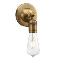 Phansthy Vintage Industrial Metal Wall Sconce Lighting 180 Degree Adjustable Wall Lamp Bed Room Study Foyer Kitchen Dining Room