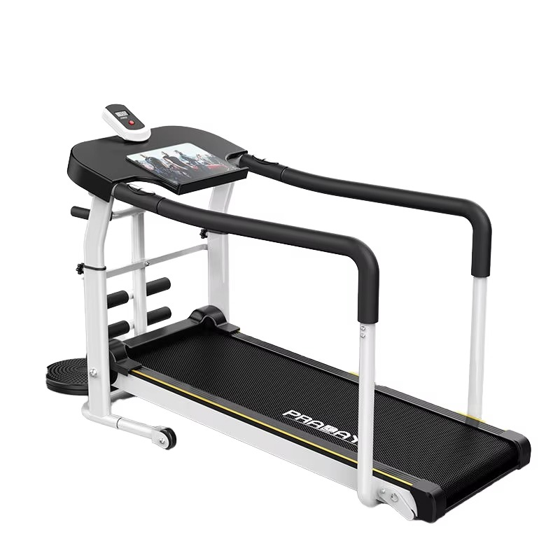 High Quality Indoor Unpowered Wireless Walking Treadmill New Design Foldable Fitness Gym Trainer Mechanical Heart Rate Test