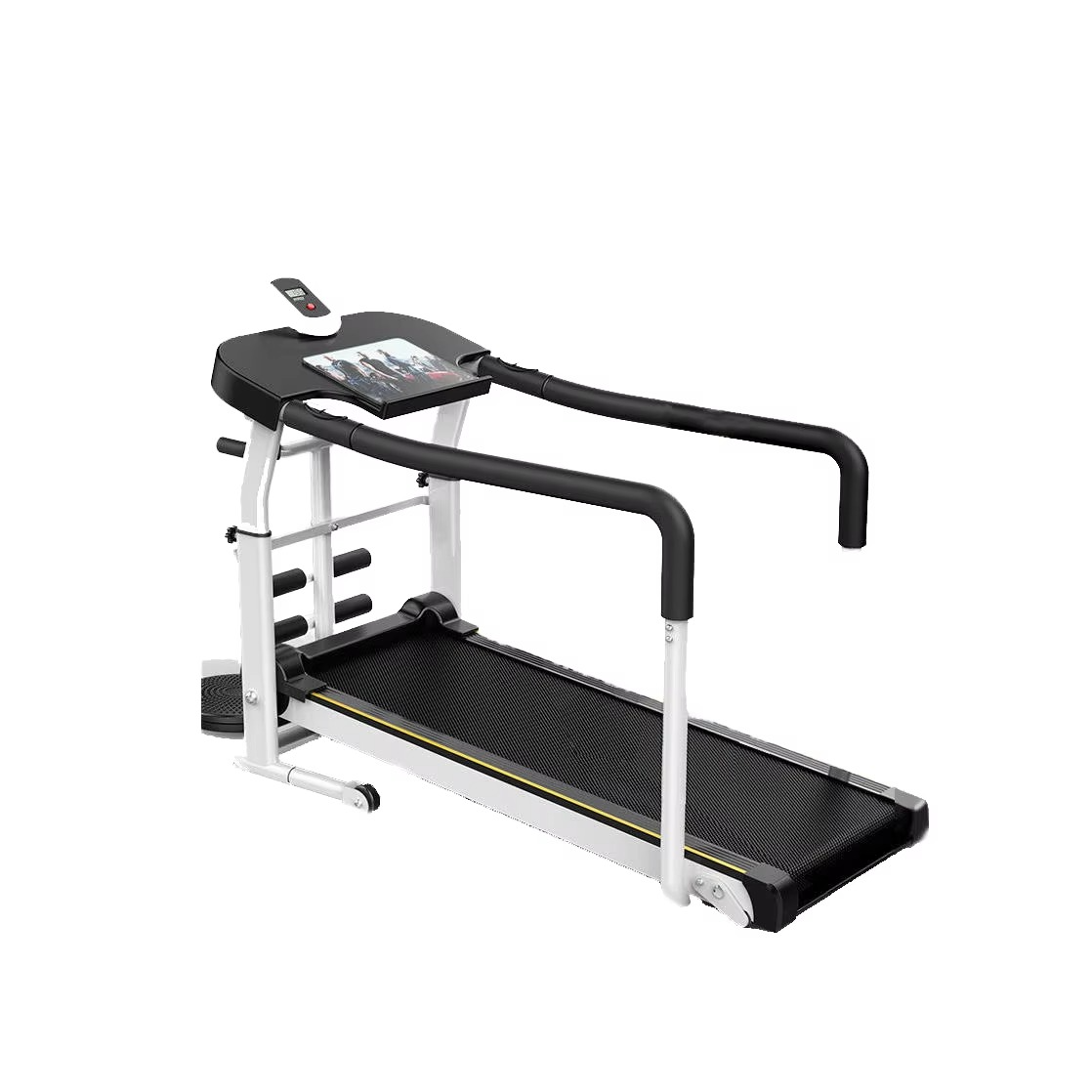 High Quality Indoor Unpowered Wireless Walking Treadmill New Design Foldable Fitness Gym Trainer Mechanical Heart Rate Test