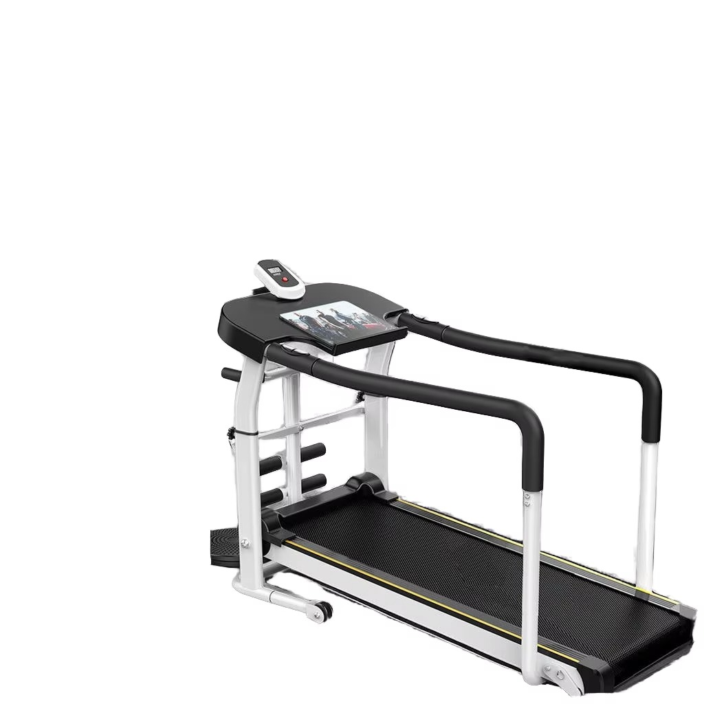 High Quality Indoor Unpowered Wireless Walking Treadmill New Design Foldable Fitness Gym Trainer Mechanical Heart Rate Test