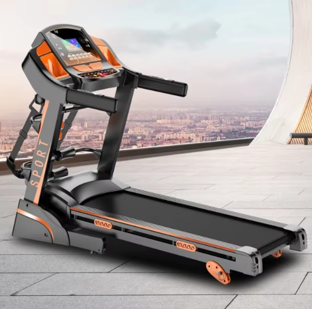 Best-Selling Home Fitness Mini Treadmill Professional Heavy Duty Electric Motor Foldable with LED Display Capacity Running