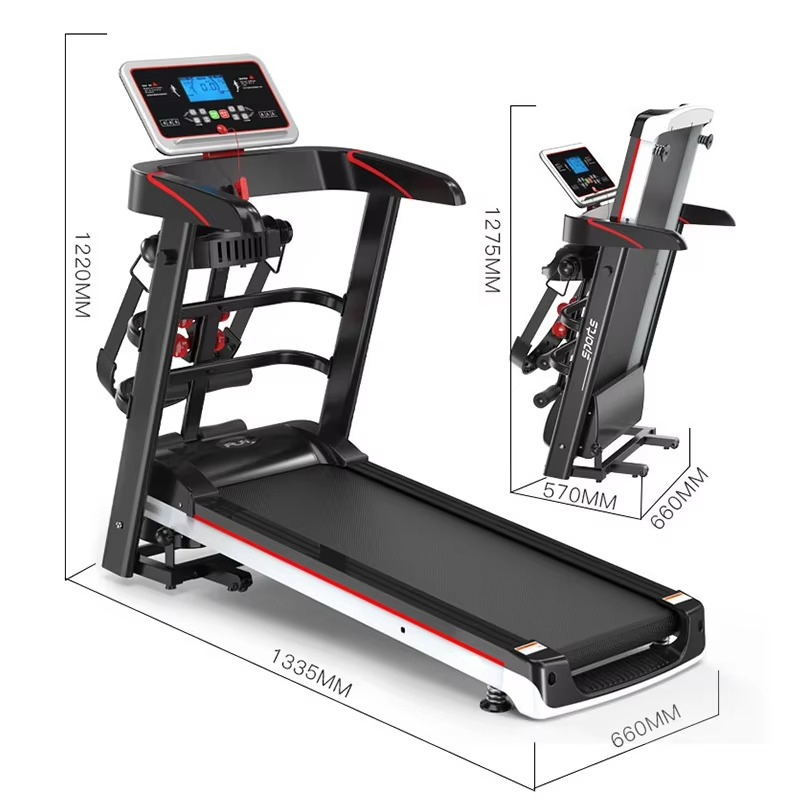 Electric Home Fitness Home Use Folding Running Machine Fitness Cardio Power Treadmill for Home