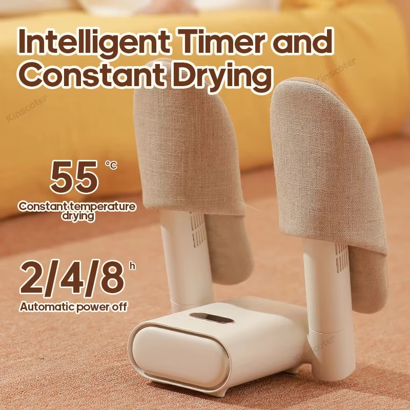 Electric Shoes Boots Dryer With Intelligent Timer Portable Household Deodorizer Dehumidifier Dryer for Shoes Boots Socks Gloves