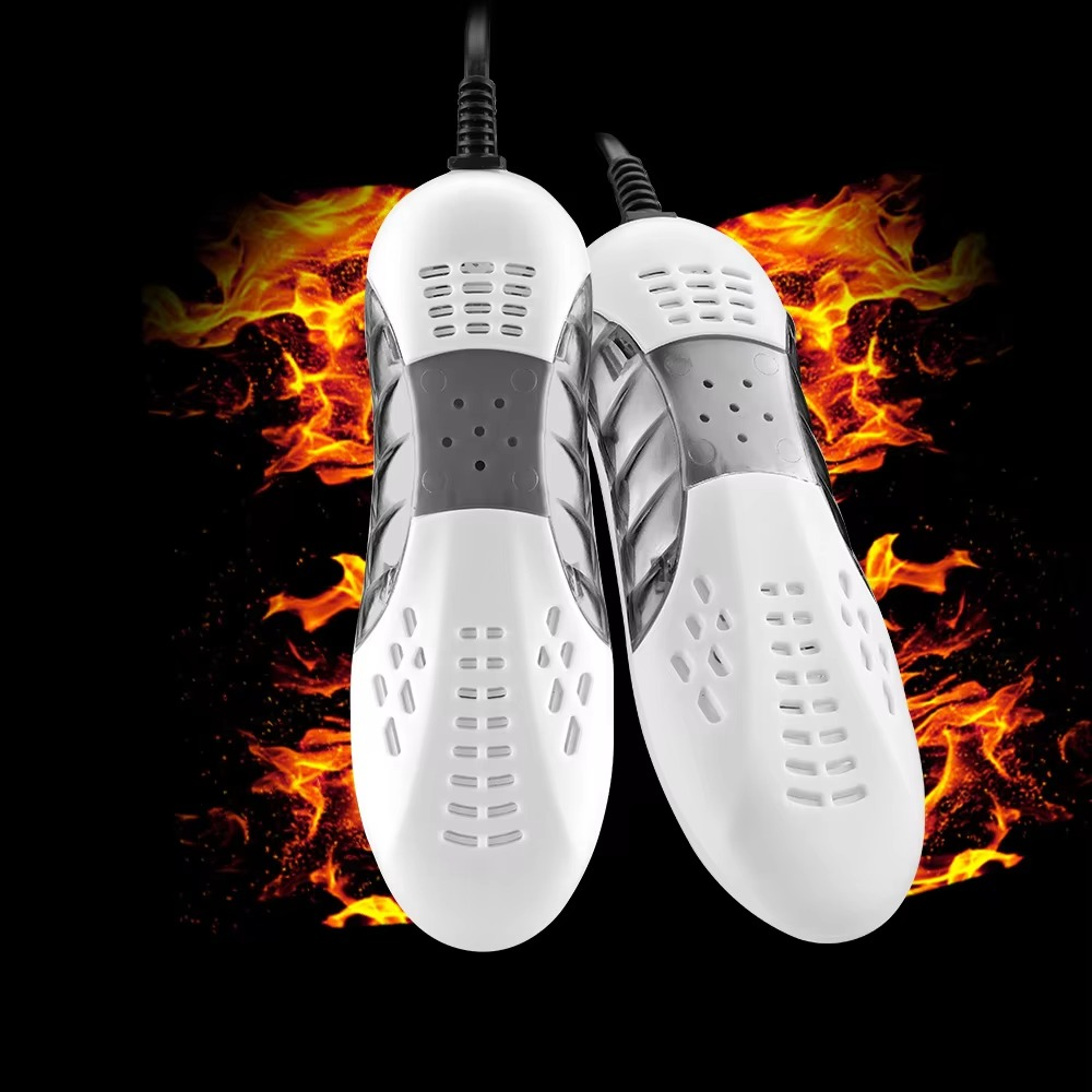 220V/110V Race Car Shape Voilet Light Shoe Dryer Protector Odor Deodorant Dehumidify Device Shoes Drier Machine Heater