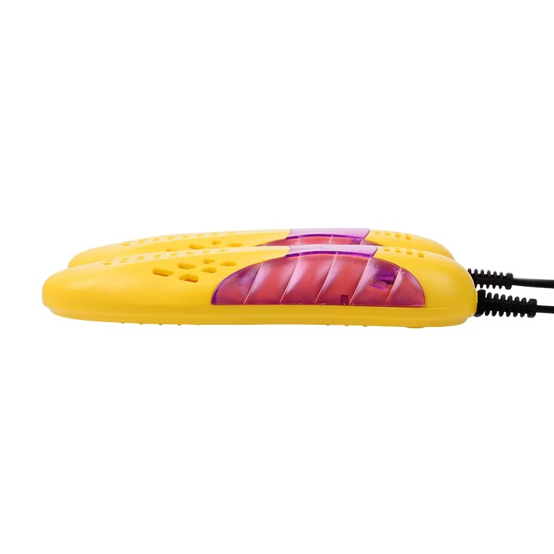 Race Car Shape Voilet Light Shoe Dryer Foot Protector Boot Odor Deodorant Dehumidify Device Shoes Drier Heater