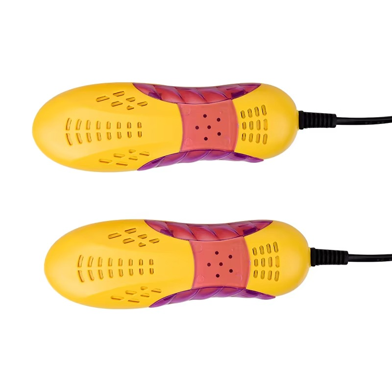 Race Car Shape Voilet Light Shoe Dryer Foot Protector Boot Odor Deodorant Dehumidify Device Shoes Drier Heater
