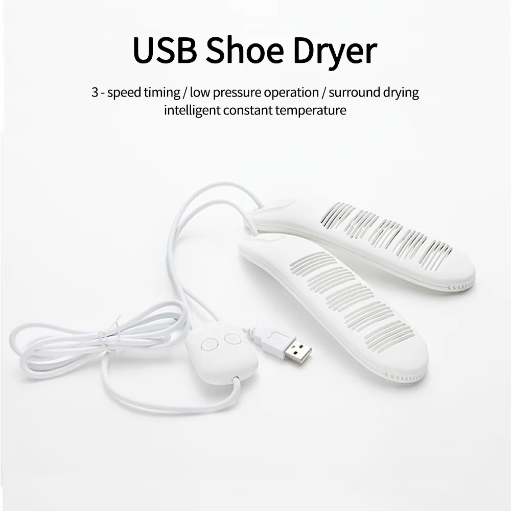 Portable USB Shoe Dryer 2pcs Multifunctional Shoe Dryer Deodoriser Household Dehumidifier Dryer