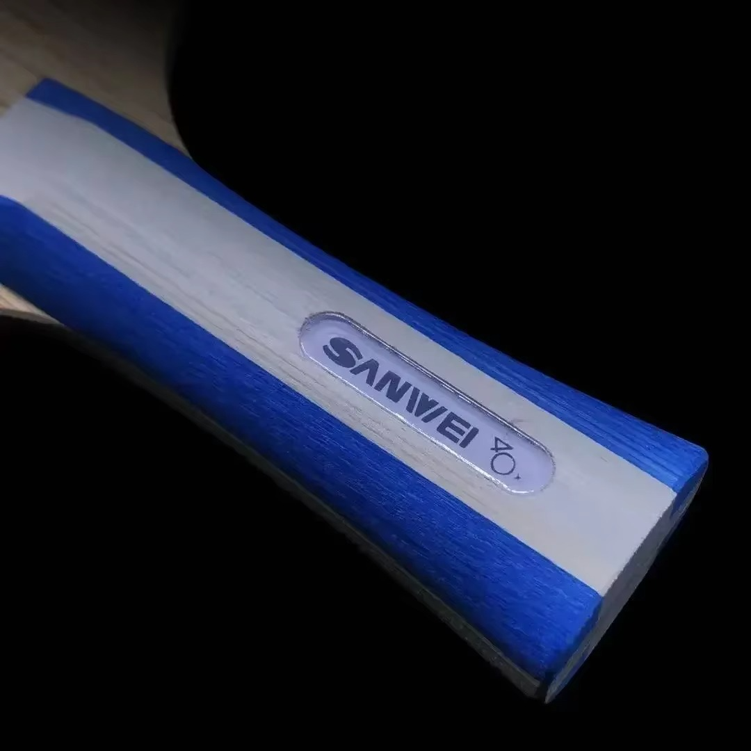 SANWEI-CC Table Tennis Blade, Training without Box, ping pong Racket, Racket Bat, 5 Wood, 2 Carbon, OFF ++