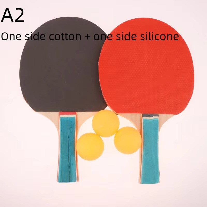 1Set Table Tennis Rackets Ping Pong Paddles Lightweight Professional Ergonomic Handles For Club Training Beginner Practicing Gym