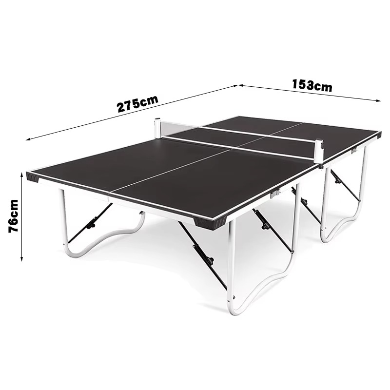Folding Table Tennis Table With Pulley