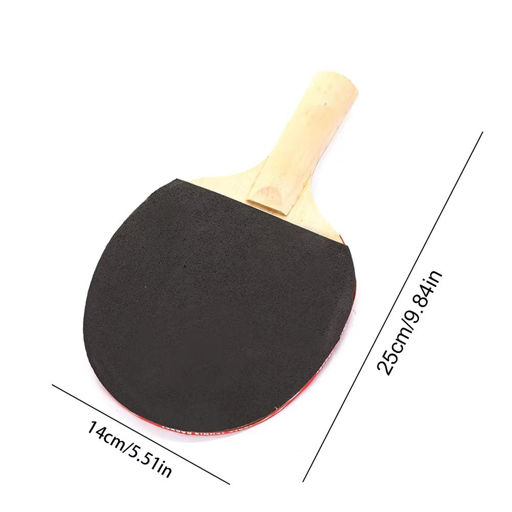 Ping Pong Paddle Set with Table Tennis Net and Post Set Table Tennis Rackets with Balls for Indoor/Outdoor Games