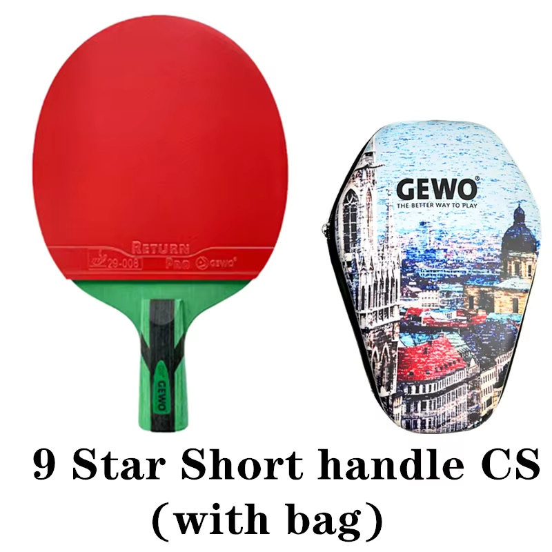 GEWO 9 Star Offensive Racket Table Tennis Racket ITTF certified Competition Stable Hitting Professional GEWO Ping Pong Racket